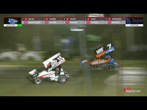 Highlights: Tezos All Star Circuit of Champions @ Spoon River Speedway 7.22.2023 - dirt track racing video image