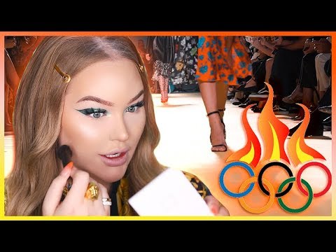 THE OLYMPICS OF MAKEUP: Backstage at VERSACE! - UCzTKskwIc_-a0cGvCXA848Q