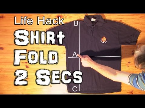 How to Fold a Shirt in Under 2 Seconds - UC0rDDvHM7u_7aWgAojSXl1Q