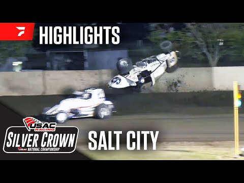 Wild Debut | USAC Silver Crown at Salt City Speedway 7/20/24 | Highlights - dirt track racing video image
