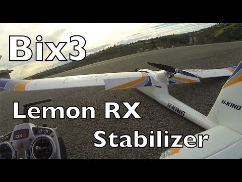 Bixler Bix3 W/ Lemon RX Stabilizer Video Part 2 - UCTa02ZJeR5PwNZK5Ls3EQGQ