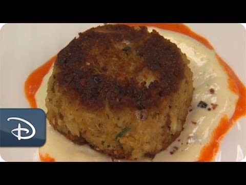 How-To Make Lump Crab Cakes at Steakhouse 55 | Disneyland Resort - UC1xwwLwm6WSMbUn_Tp597hQ