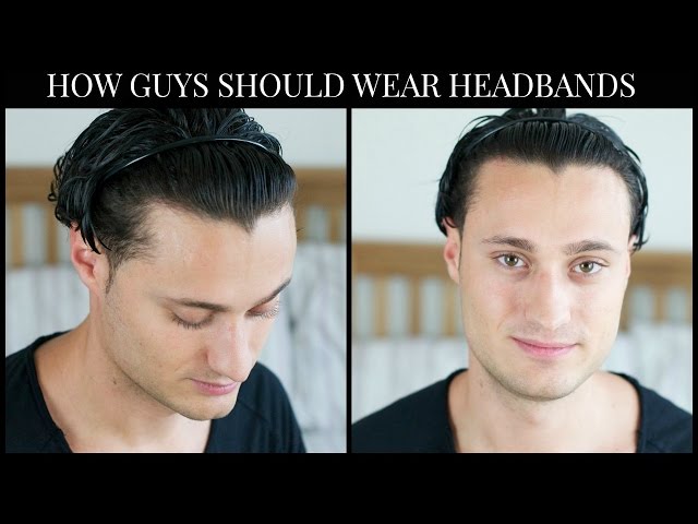 How to Wear a Headband Guys Sports?