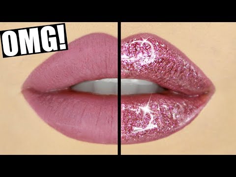 WORLDS FIRST MAGIC MATTE TO GLITTER LIQUID LIPSTICK! OMG! - UCZQ0XPE7wxMafUf8dIHOxgQ