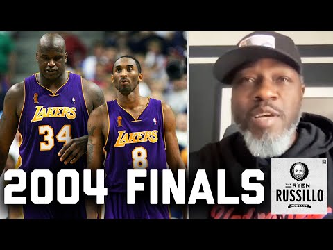 Ben Wallace on Facing Shaq and Kobe in the 2004 Finals  video clip