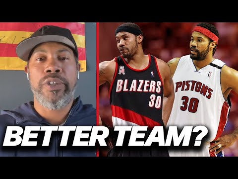 Rasheed Wallace on the Best Team He Played For | Real Ones video clip