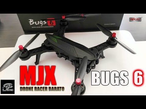 MJX BUGS 6, El drone racer 250 mas barato BRUSHLESS Unboxing Ltecnic - UCXA8o0vm96mHxUbxh7VDE1A