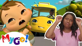 Wheels On The Bus | ASL - American Sign Language | Baby Songs | Little Baby Bum