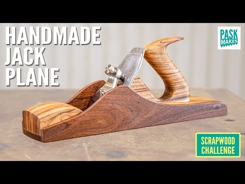 Make a Handmade Wooden Plane - Scrapwood Challenge ep34 - UCNyGbxoEo6CQvaRVEvItxkA