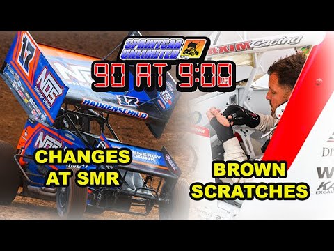 SprintCarUnlimited 90 at 9 for Friday, September 5th: Haudenschild will leave SMR; Brown scratches - dirt track racing video image