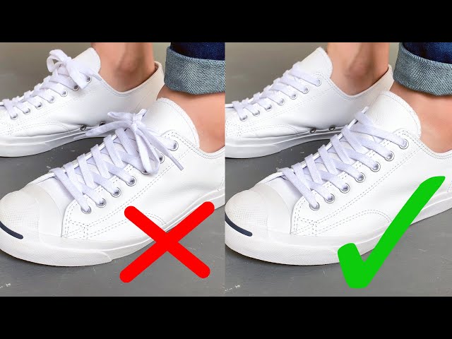 How to Lace Tennis Shoes Without Tying Them