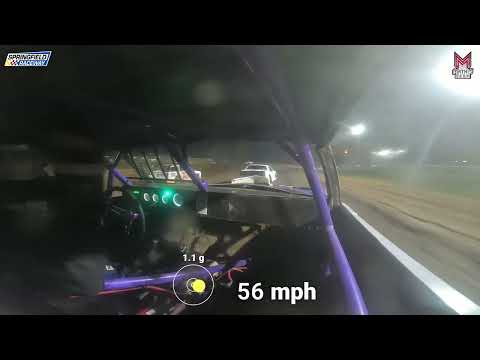 75 Kyle Ratterree - Pure Stock - 10-5-2024 Springfield Raceway - In Car Camera - dirt track racing video image