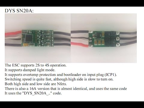 DYS SN20A BLHeli rev13.2 Settings - UCV57o-UZ3ny_pn5uZTOO5oQ