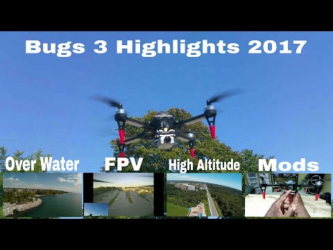 MJX Bugs 3 2017 Highlights. Over water, FPV, Mods, High Altitude. - UCAb65iSPBDpsO04dgbE-UxA