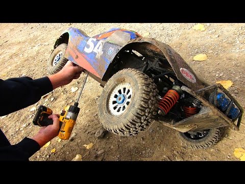 RC ADVENTURES - Giant 4x4 Trucks Race & Jump - Highlight Reel - HPI Baja vs Losi 5ive T vs DBXL - UCxcjVHL-2o3D6Q9esu05a1Q