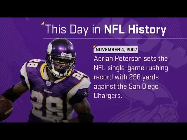What Is The Nfl Rushing Record In A Single Game?