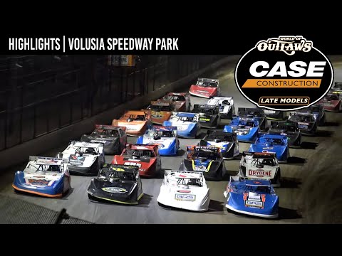 World of Outlaws CASE Late Models. Sunshine Nationals. Volusia, January 20, 2023 | HIGHLIGHTS - dirt track racing video image
