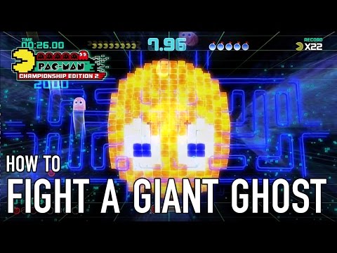PAC-MAN Championship Edition 2 - PS4/XB1/PC - How to fight a Giant Ghost - UCETrNUjuH4EoRdZNFx9EI-A