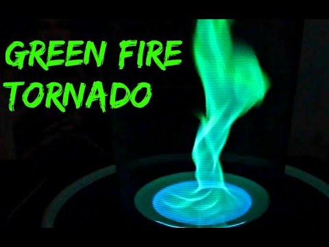 Green Fire Tornado - Science Experiment - UCe_vXdMrHHseZ_esYUskSBw