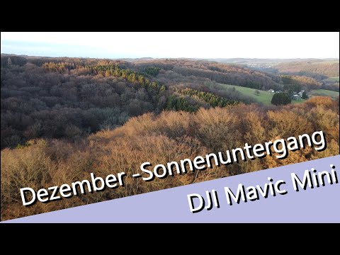 Sunset - Bergisches Land - Footage by DJI Mavic Mini bei Wind - UCNWVhopT5VjgRdDspxW2IYQ