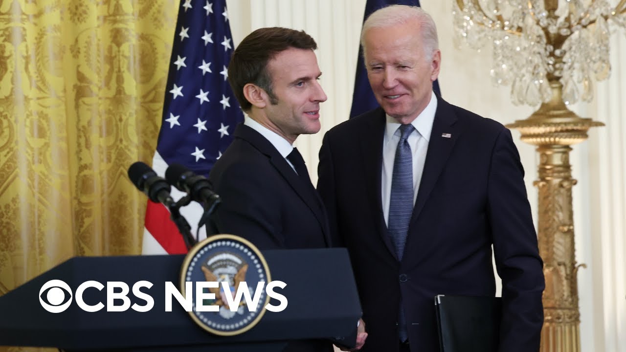 Biden, France’s Macron discuss Ukraine war, more at joint news conference | full video