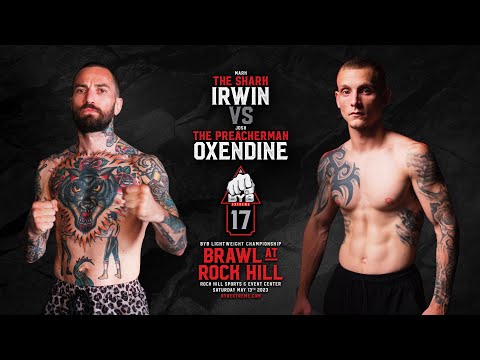 Gloves Off: Mark "The Shark" Irwin vs. Joshua "The Preacherman" Oxendine BYB 17 Fight Trailer