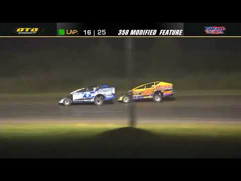 Can-Am Speedway | DIRTcar 358-Modified Feature Highlights | 6/10/22 - dirt track racing video image
