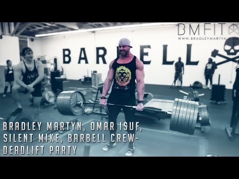 Bradley Martyn, Omar Isuf, Silent Mike, Barbell Crew - DEADLIFT PARTY - UC7aE5B-ZFEAoumyj6FaJ7lg