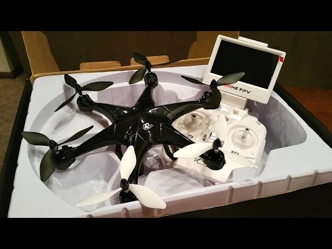 LiDi L6F L6W RC126 5.8 Ghz FPV RC Hexacopter Unboxing - TheRcSaylors - UCYWhRC3xtD_acDIZdr53huA