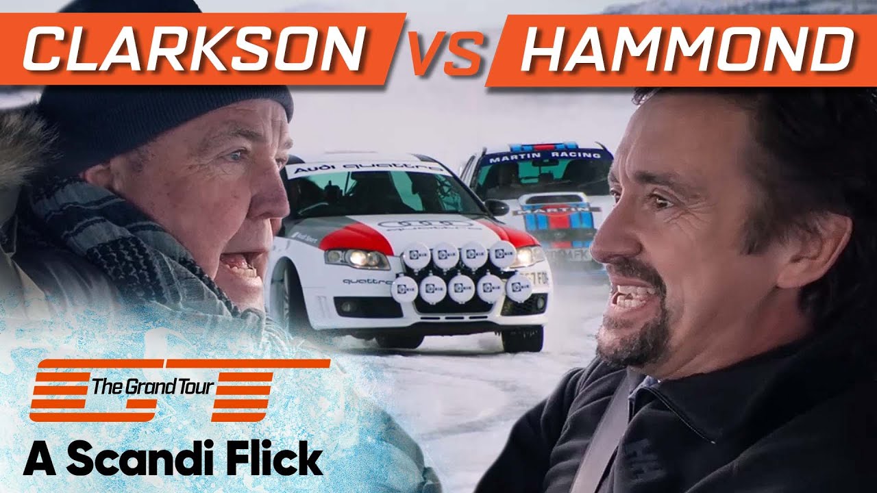 Jeremy Clarkson and Richard Hammond Race on a Frozen Lake | The Grand Tour: A Scandi Flick