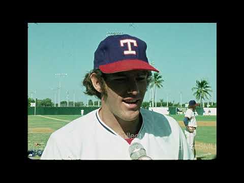 Tom Grieve interview from Spring Training in 1975 video clip