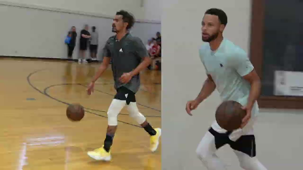 Stephen Curry and Trae Young Teamed Up & Went Off At @Rico Hines Basketball Runs! 🎥 @Swish Cultures