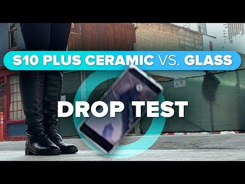 Galaxy S10 Plus ceramic vs. glass drop test - UCOmcA3f_RrH6b9NmcNa4tdg