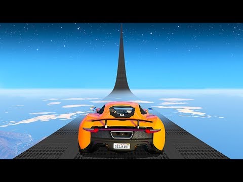 WORLD'S TALLEST RAMP TO SPACE - GTA 5 Funny Moments - UCfLuMSIDmeWRYpuCQL0OJ6A