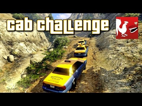 Things to Do In GTA V - Cab Challenge | Rooster Teeth - UCzH3iADRIq1IJlIXjfNgTpA