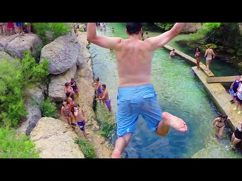 Jacob's Well Swimming Hole - Drone Footage - Wimberly TX - UCyiMb4vFJtWUDV-4ZW9kV0A