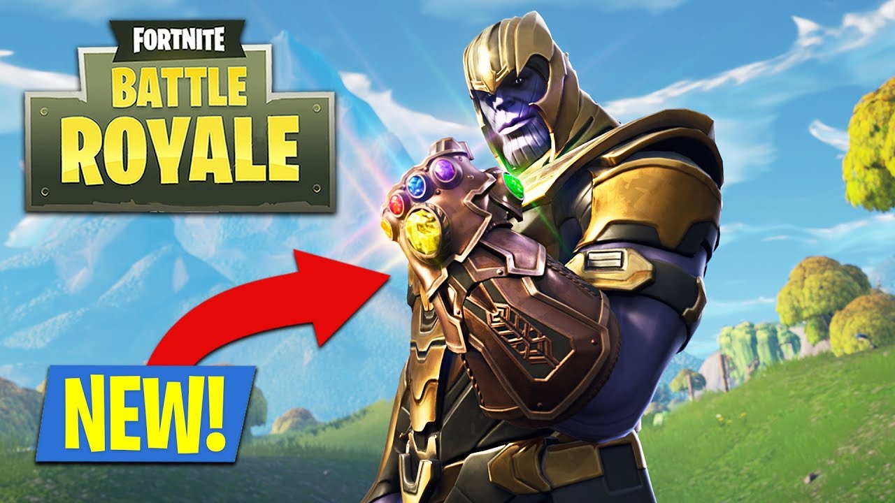 New Fortnite Update *infinity Gauntlet* - Play As Thanos!! (fortnite 