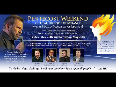 Mario Murillo's Prophecy Over The Morris Cerullo Legacy International Center, June 17th, 2022