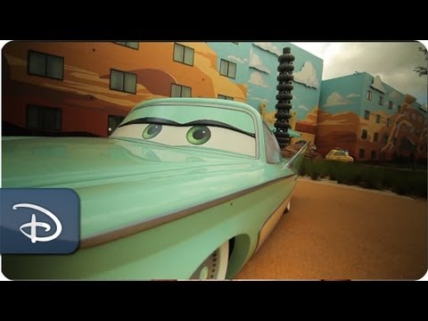 The "Cars" Wing of Disney's Art of Animation Resort  | Walt Disney World - UC1xwwLwm6WSMbUn_Tp597hQ