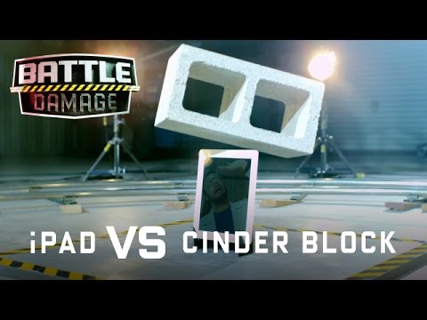 Apple iPad vs. Cinder Block - WIRED’s Battle Damage - UCftwRNsjfRo08xYE31tkiyw