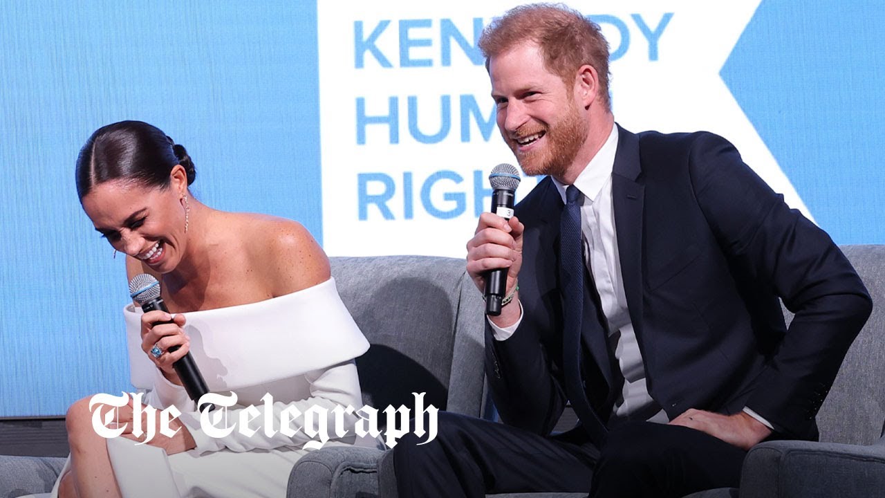 Harry and Meghan honoured in US for ‘heroic’ stance against ‘structural racism in Royal family’