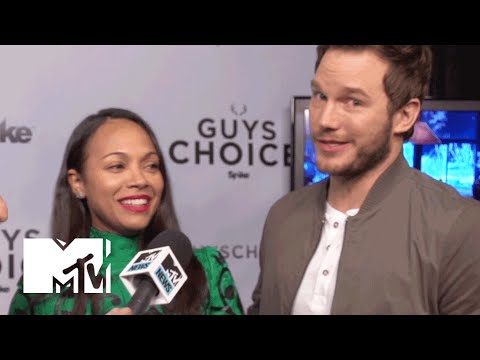 ‘Guardians of the Galaxy’ Stars Chris Pratt & Zoe Saldana Talk About The Sequel | MTV News - UCxAICW_LdkfFYwTqTHHE0vg