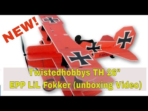 Twistedhobbys TH 26" EPP LiL Fokker (unboxing Video) - UCtw-AVI0_PsFqFDtWwIrrPA