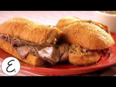 French Dip Sandwich Recipe - Emeril Lagasse - UC5SJjoYO0cKJmx37WGT8amg