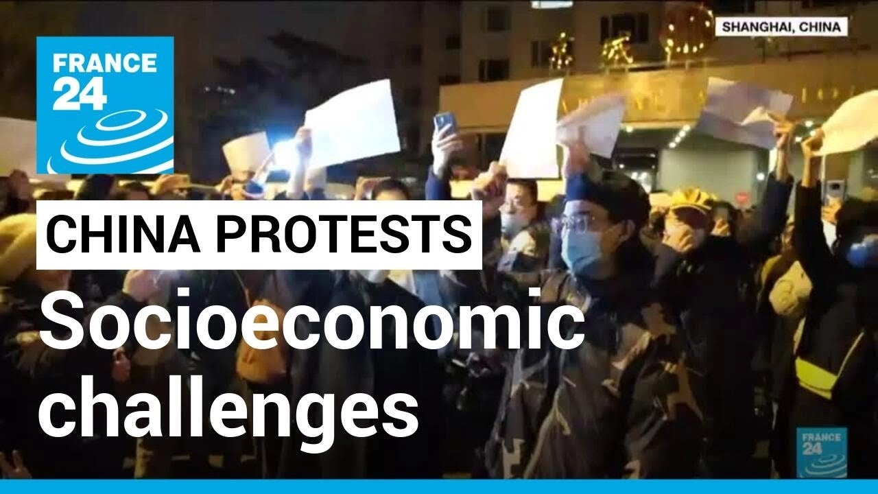 China protests: Xi Jinping faces long-term, socioeconomic challenges • FRANCE 24 English