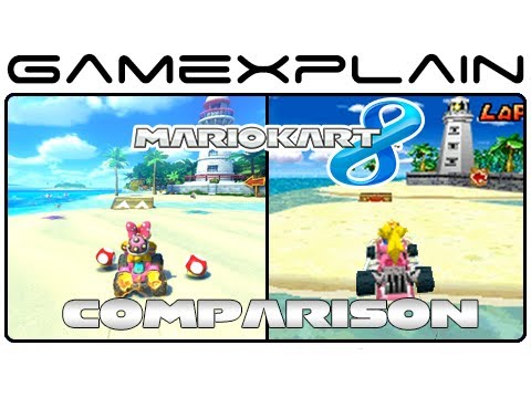 Mario Kart 8: Cheep Cheep Beach Head-to-Head Comparison (Wii U vs. DS) - UCfAPTv1LgeEWevG8X_6PUOQ