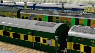 Howrah - Puri GARIBRATH Express || Entering Puri Station || Early Morning Arrival || MSTS Railindia