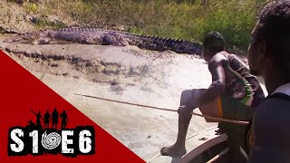 Hunting crocodiles in the wild with a spear | Black As - Season 1 Episode 6