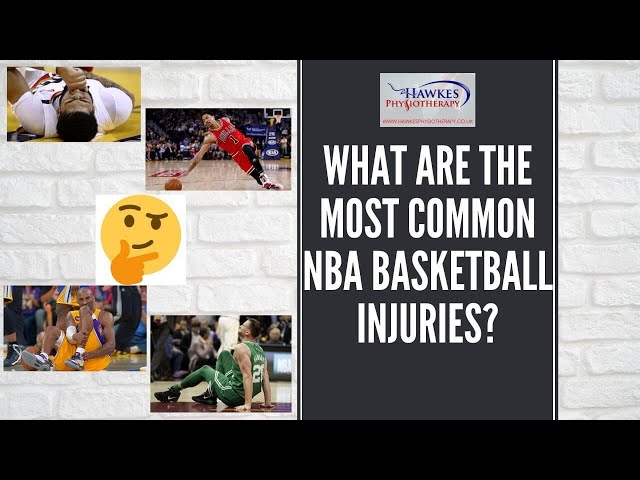 The Most Common NBA Injuries
