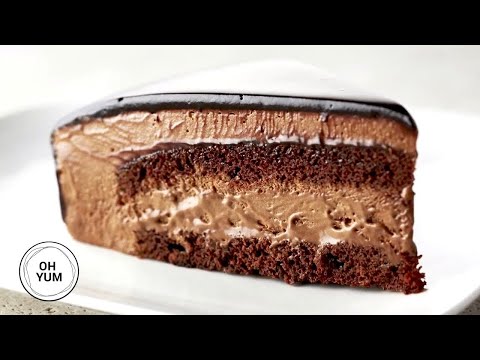 Rich Chocolate Mousse Cake | Anna Olson - UCr_RedQch0OK-fSKy80C3iQ